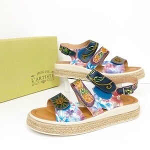 L Artiste Yahima espadrille, Boho platform sandal